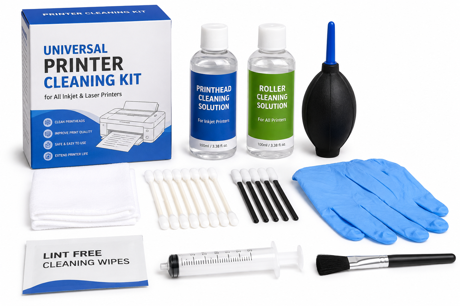 Universal Printer Cleaning Kit